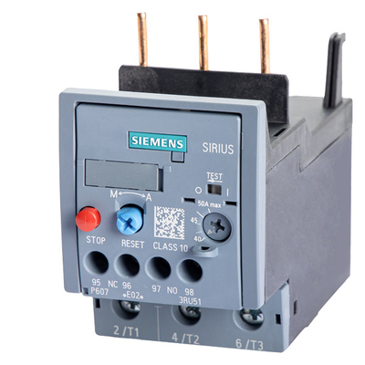 Siemens 3RU5136-4BB0 Реле перегрузки 40...50 A Размер S2 Класс 10 для защиты двигателя