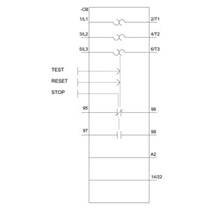 Запечатанный Siemens 3RU6116-0EB0 Реле перегрузки 11 16 A Размер S00 Класс 10 для защиты двигателя