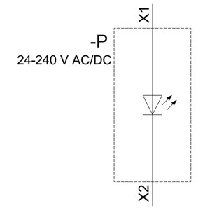 Передняя установка Siemens 3SU1401-1BH40-1AA0 SIRIUS ACT LED модуль с винтовым терминалом