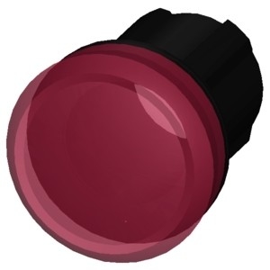 Siemens 3SU1001-6AA20-0AA0 SIRIUS ACT Pilot Light в красном пластмассовом цвете с гладкой линзой