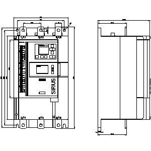 SIRIUS Soft Starter 3RW5544-6HA14 Терминалы с винтом размера 4 для тяжелых применений