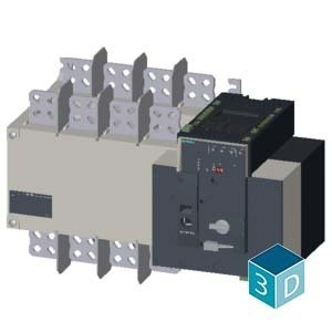 Siemens 3KC8452-0GA22-0GA3 3KC ATSE 4-польное оборудование для переключения передачи RTSE/ATSE 1250A