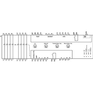 Siemens 3KC8452-0GA22-0GA3 3KC ATSE 4-польное оборудование для переключения передачи RTSE/ATSE 1250A