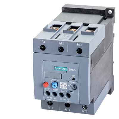 Siemens 3RU5146-4KB1 Реле перегрузки 80 100 A Размер S3 Контактная нагрузка для защиты двигателя