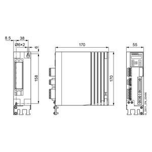 200 V 0,40 kW SINAMICS V90 Конвертер LI PROFINET FSB 6SL3210-5FB10-2UF2 от Siemens