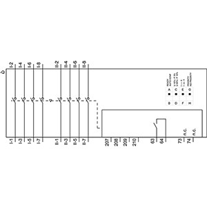 Siemens 3KC6432-2TA20-0TA3 ATSE с интегрированным контроллером 1-0-2 4 полюса ATSE 40-160A