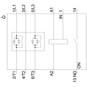 Siemens 3RW3036-1BB14 3RW30 Мягкий стартер Размер S2 Терминалы винта Обход надежность