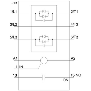 Siemens 3RW3036-1BB14 3RW30 Мягкий стартер Размер S2 Терминалы винта Обход надежность