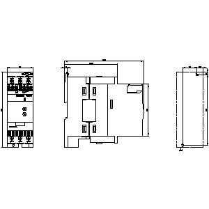 Siemens 3RW3036-1BB14 3RW30 Мягкий стартер Размер S2 Терминалы винта Обход надежность