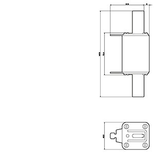 Siemens 3NA3240 LV HRC Fuse Link GL/GG с передним индикатором Размер 2 AC 500V/DC 440V