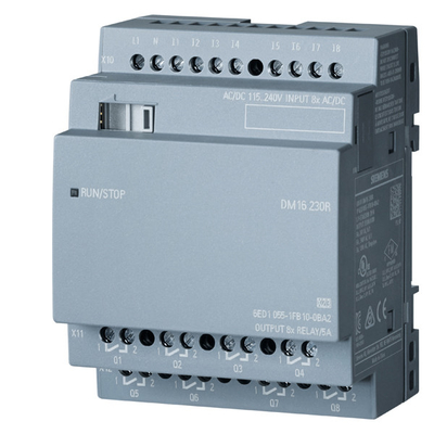 Коммуникационный интерфейс Другие Siemens LOGO 8 DM16 230R Модуль расширения 6ED1055-1FB10-0BA2