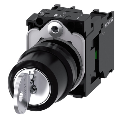 3SU1100-4BL11-1NA0 RONIS Пластик 3 позиции SIRIUS ACT Полный блок Ключевой переключатель