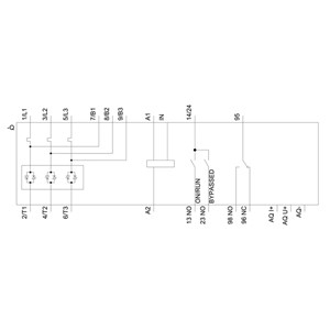 Siemens 3RW5144-1XC14 SIRIUS Soft Starter Размер 4 Аналоговый выход Терминалы винтового типа