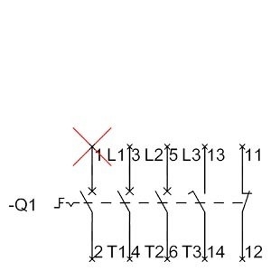 3LD2003-0TK53 Основные устройства отключения переключателя для распределения электроэнергии в промышленности