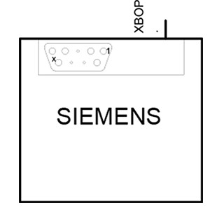 Модбус коммуникационный интерфейс Базовая панель оператора 6SL3255-0AA00-4CA1 для промышленности