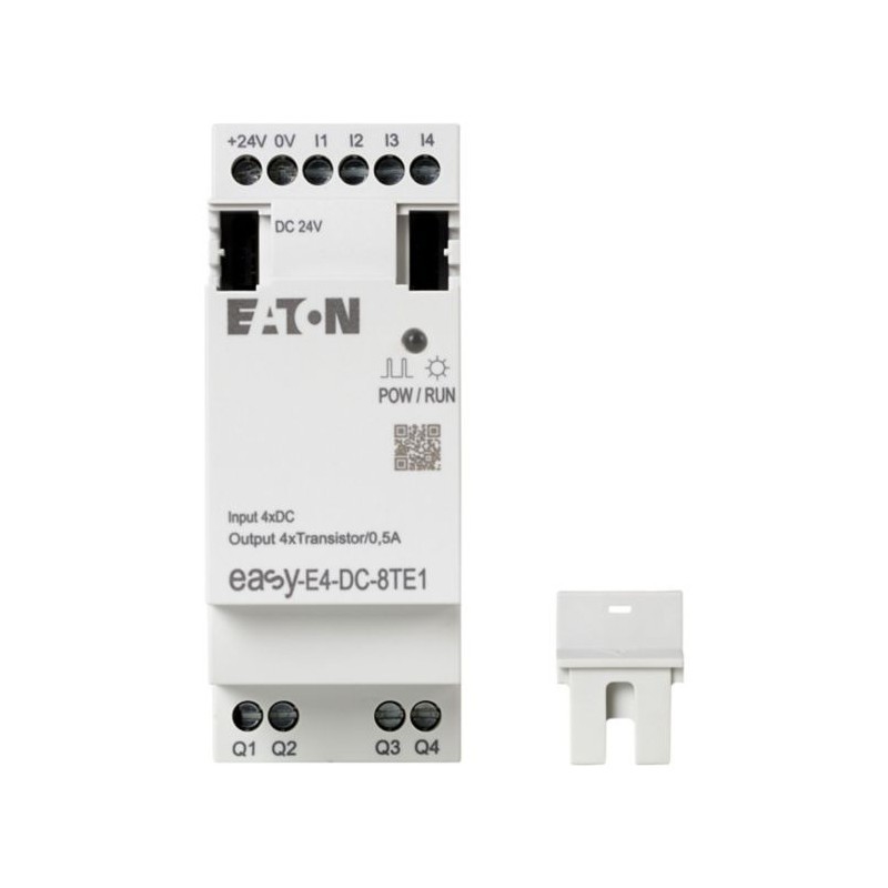 EASY-E4-DC-8TE1 24V источник питания постоянного тока 4DI4DO винтовой терминал с легкой установкой