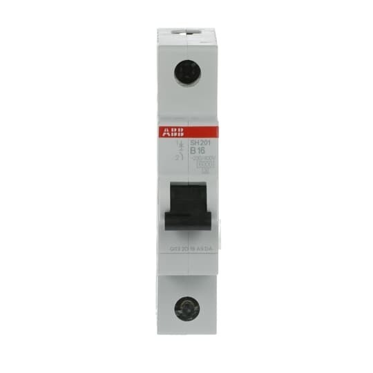220V BCD кривая B 1P MCB SH201-B20 Миниатюрный выключатель 20A для электробезопасности