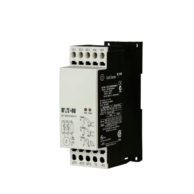 DS7-340SX009N0-N Мягкий стартер 3-фазный 400В 4КВ для стабильной производительности двигателя