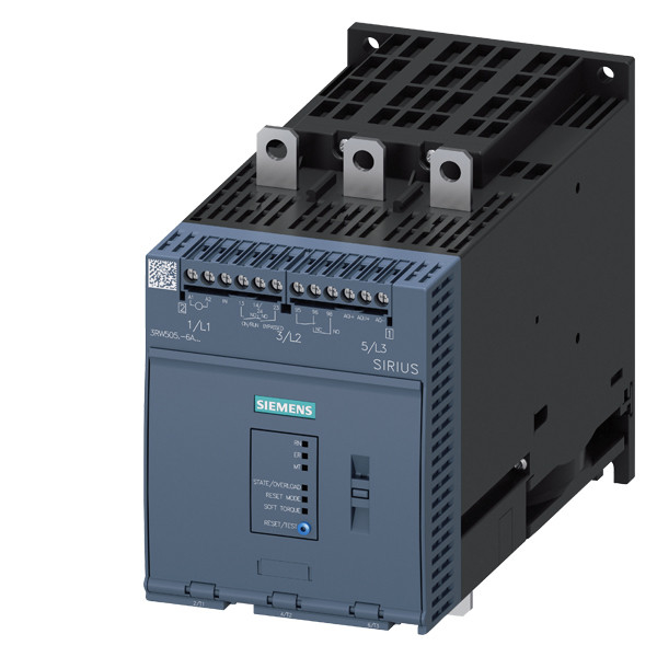 3RW5056-6AB14 SIRIUS Мягкий стартер размер S6 винтовые терминалы Аналоговый выход и решение