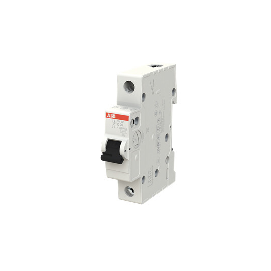 1P C 20 A MCB SH201-C20 Миниатюрный выключатель BCD Кривая C 1P Разрывная способность 1P