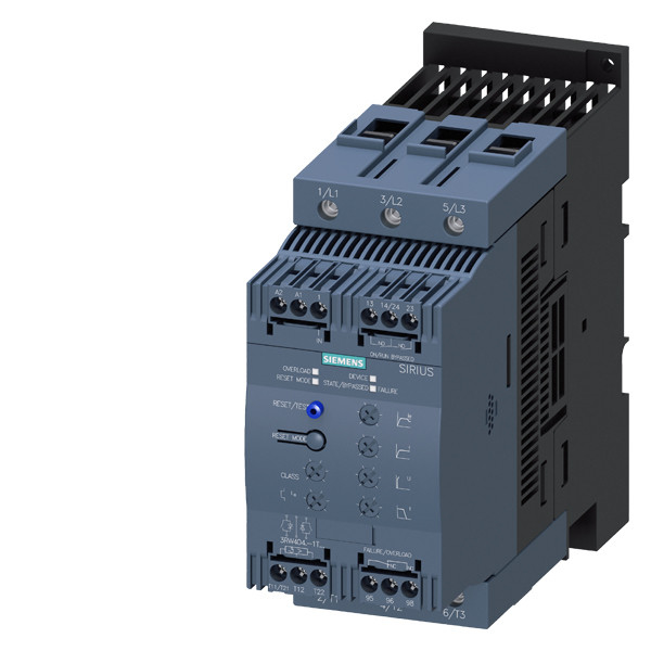 55кВт 3RW4047-1TB04 3RW40 Мягкий стартер размер S3 для обхода и защиты термистора двигателя