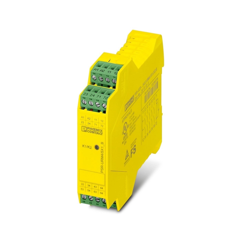 Модуль расширения PSR-SCP-24UC/URM4/5X1/2X2/B с безопасным отключением и реле сцепления