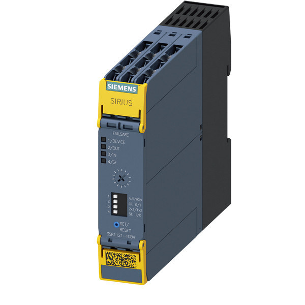 3SK1121-1CB44 Реле безопасности 3SK1 Базовый блок для усиления мер и функций безопасности