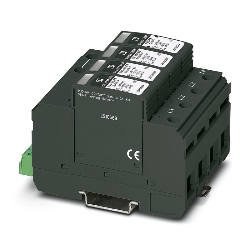 240/415 V AC 4 Pole Surge Protector для VAL-MS-EE-T2-4 0-385-UD-FM Phoenix Контакт