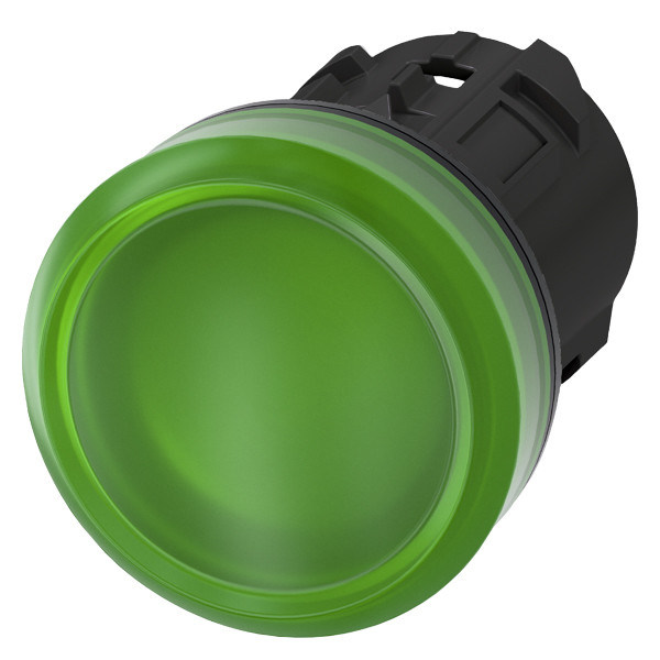 3SU1001-6AA40-0AA0 Пластиковый гладкий объектив зеленый SIRIUS ACT Pilot Light для автоматизации