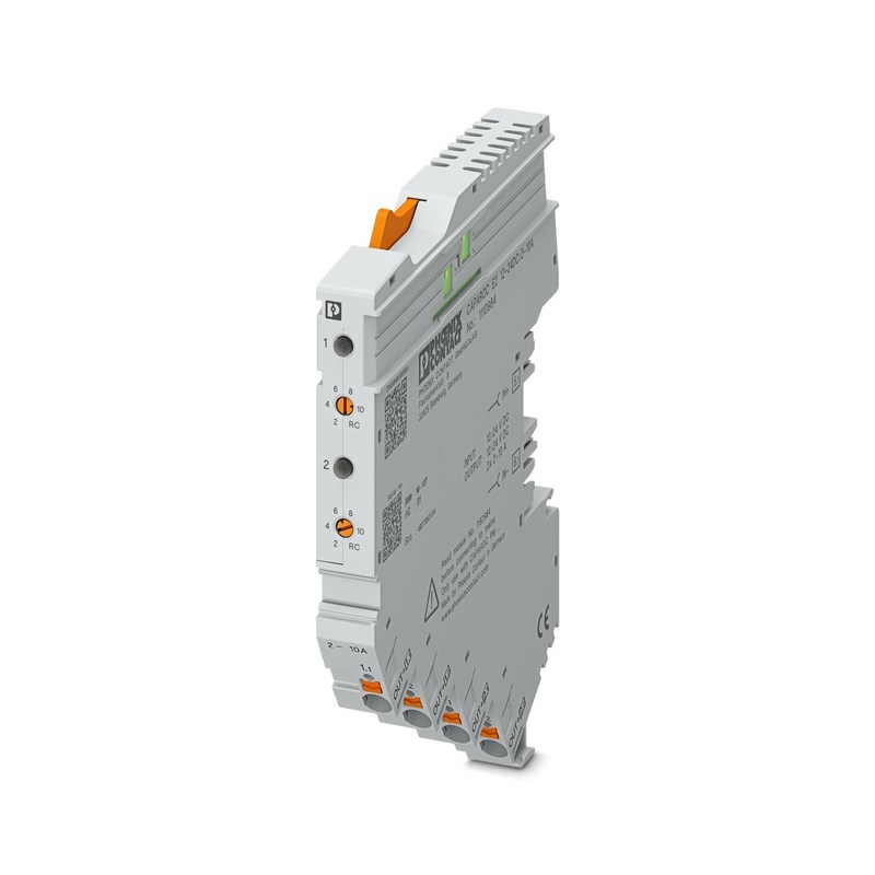 CAPAROC E2 12-24DC/2-10A Электротехнический выключатель с двумя полюсами