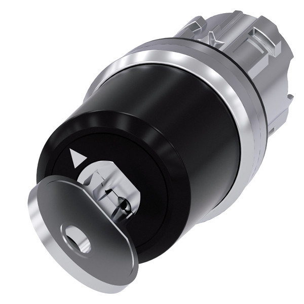 3SU1050-5BF11-0AA0 Металлический блестящий Ключевой переключатель PLC с двумя позициями