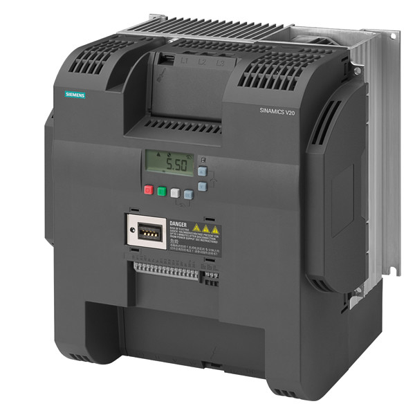 SINAMICS V20 FSE IP20 3AC 400 V с дисплейным преобразователем частоты 6SL3210-5BE32-2UV0