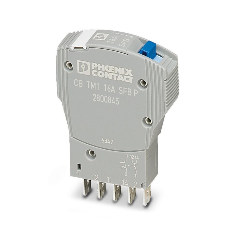 50В DC 2800845 CB TM1 16A SFB P Термомагнитные устройства Переключатели с 5 полюсами