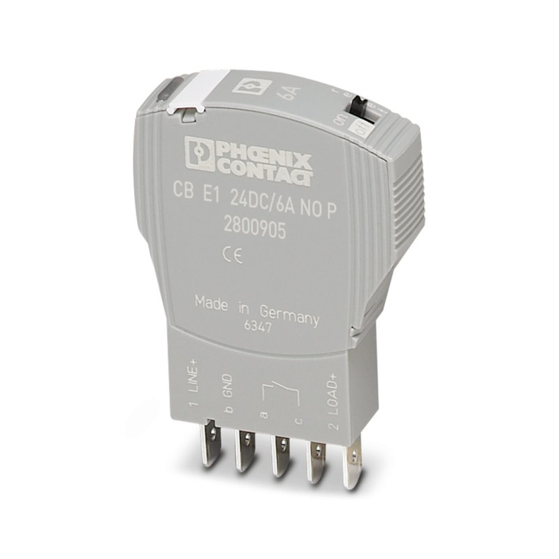 24 V постоянное номинальное напряжение 2800905 CB E1 24DC/6A NO P Электротехнический выключатель