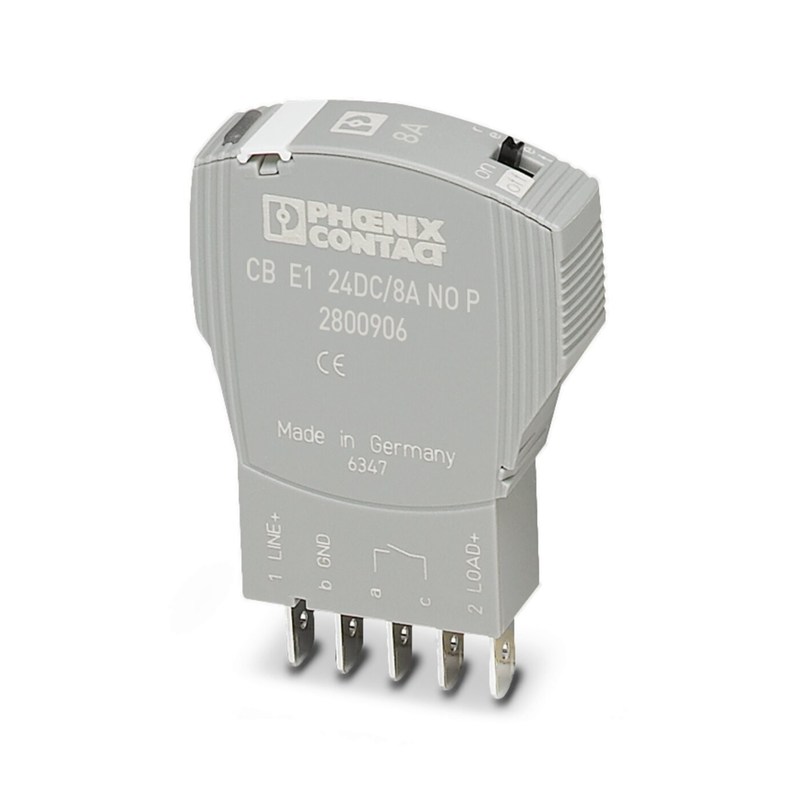 5 полюсов 24 V DC 2800906 CB E1 24DC/8A NO P Электротехнический выключатель