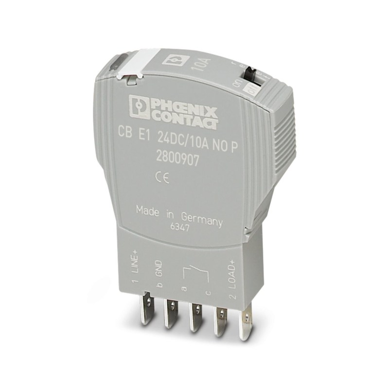 24 V DC 2800907 CB E1 24DC/10A NO P Электротехнический выключатель 5 полюсов