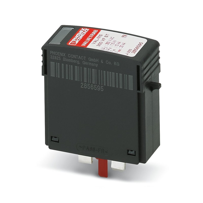 350 V переменное напряжение 2856595 VAL-MS 350 VF ST Защита от перенапряжения типа 2 с двумя полюсами