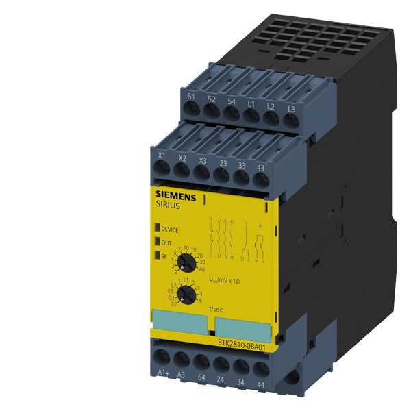 PLC 3TK2810-0BA01 Защитите свои машины с помощью мониторинга застоя и терминала винта