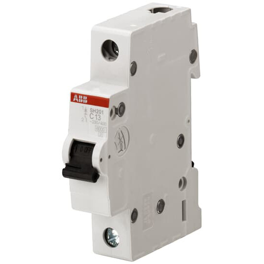 Разрывная способность 1P D 16 A MCB SH201-D16 Миниатюрный выключатель с кривой BCD D