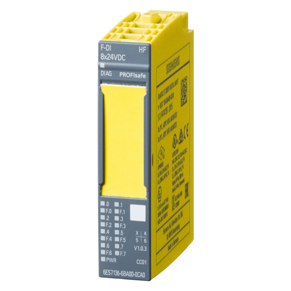PLC 6ES7136-6BA01-0CA0 F-DI HF 8x24VDC электронный модуль для точного мониторинга