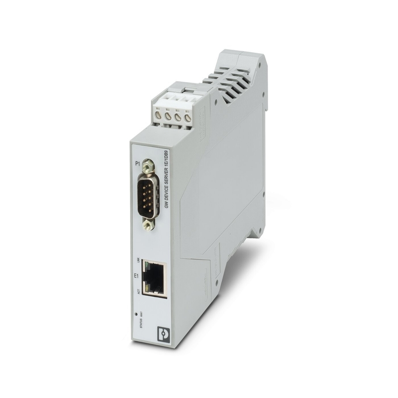 2702758 GW DEVICE SERVER 1E/1DB9 Phoenix Контактный интерфейс конвертера для передачи данных