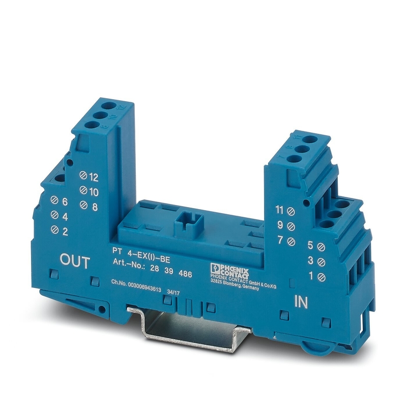 PT 4-EX I -BE Phoenix Contact Surge Protector Номинальное напряжение 24 V DC Номер полюса 1