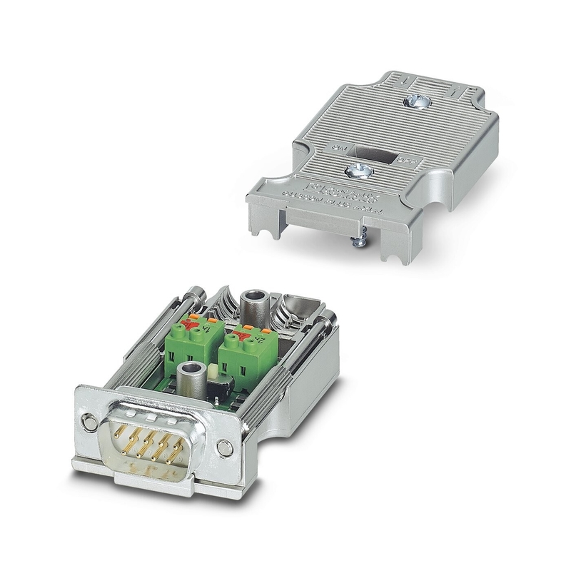 2744377 SUBCON-PLUS-PROFIB/AX Phoenix Contact D-SUB Bus Connector для передачи данных