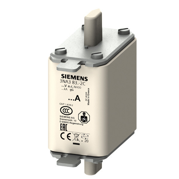 PLC 3NA3832-2C LV HRC Fuse Link GL/GG с передним индикатором Размер 00 Легко устанавливается