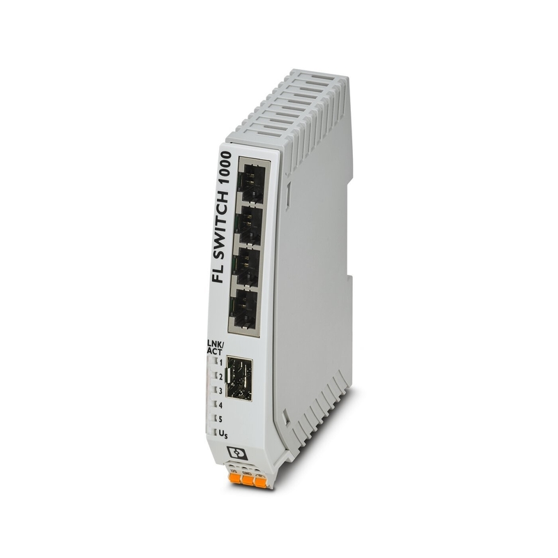 Уровень защиты IP65 FL SWITCH 1108N Industrial Ethernet Switch для сети EtherNet/IP