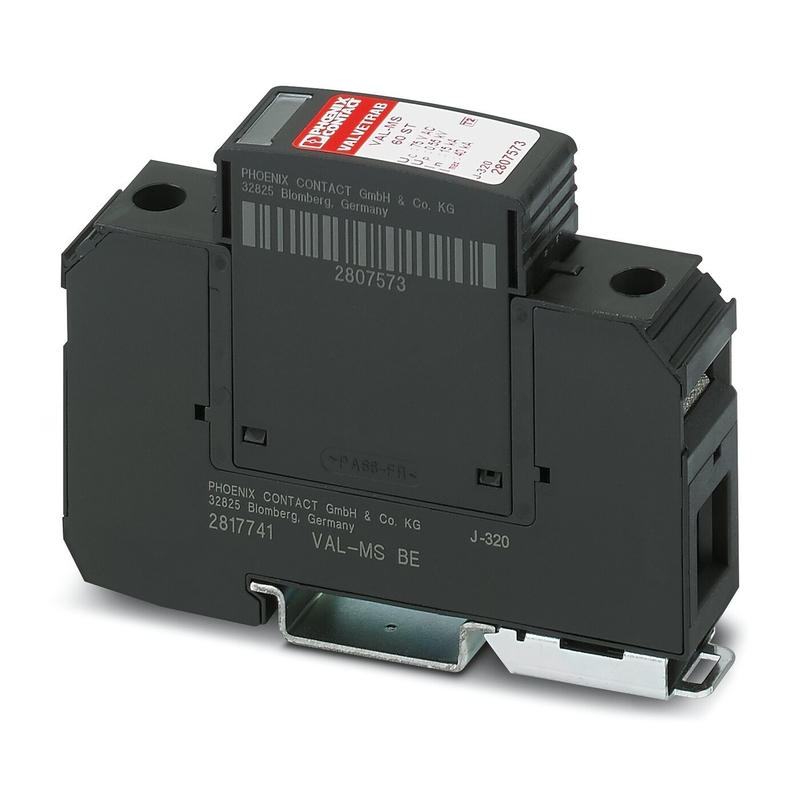 1 Полюс 2868020 VAL-MS 60 Контакт с фениксом типа 2 Защита от перенапряжения