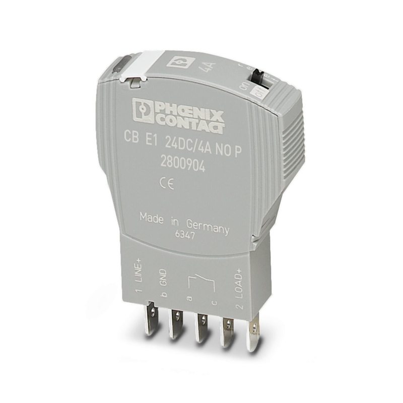 24 V DC 2800904 CB E1 24DC/4A NO P Феникс Контакт электронное оборудование выключатель