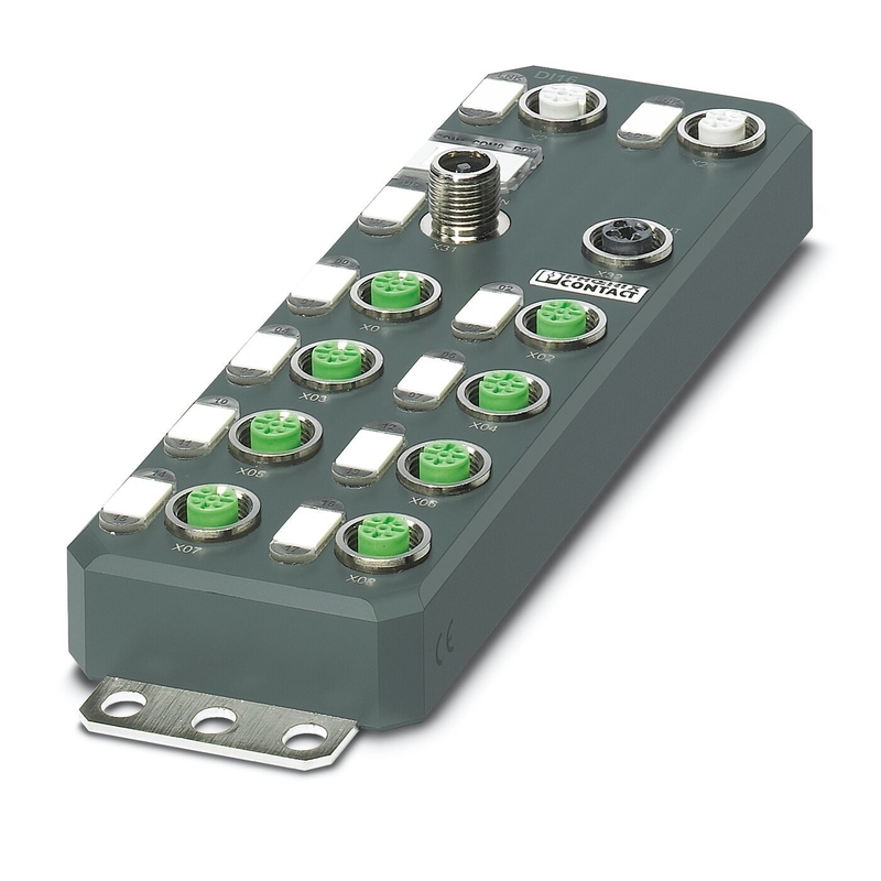 IP65/IP67 Уровень защиты 2701510 AXL E PN DI16 M12 6P Phoenix Контактный цифровой модуль