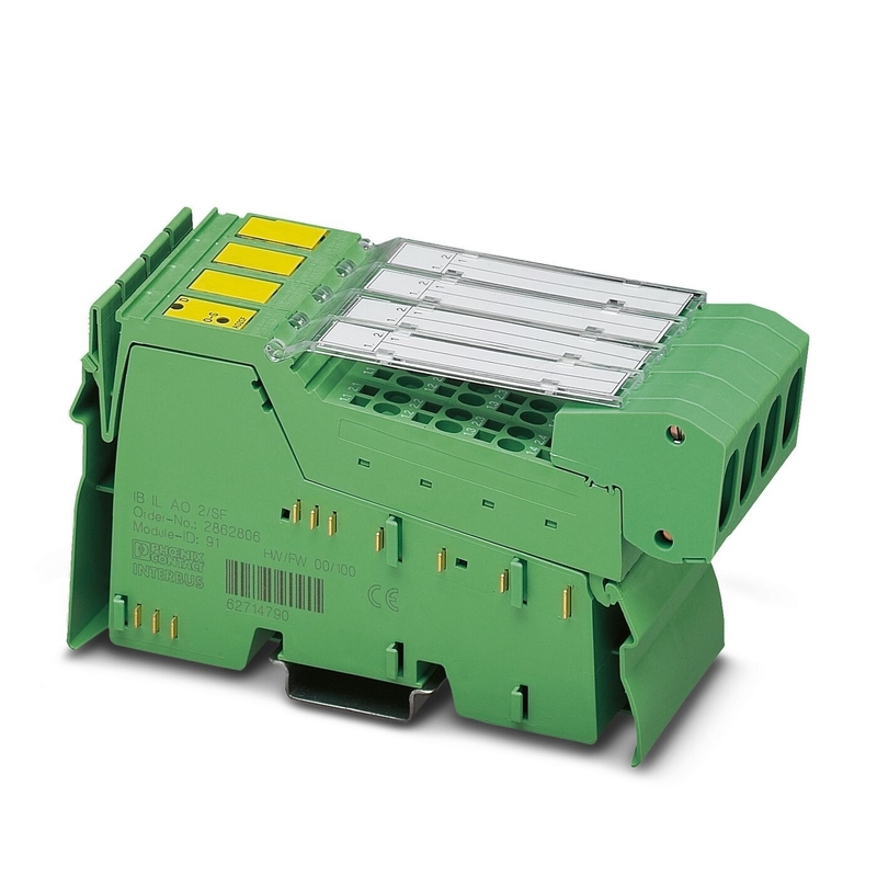 IP20 Уровень защиты 2878036 IB IL AO 4/8/U/BP-PAC Phoenix Контактный цифровой модуль