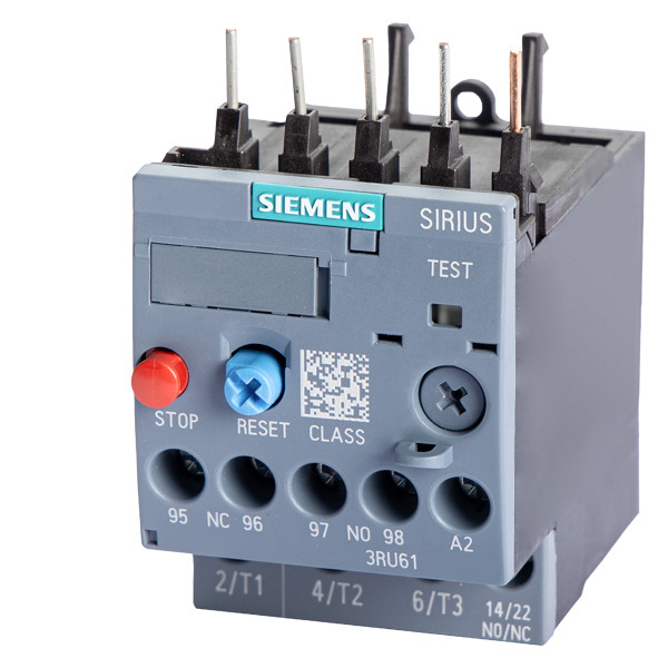 Siemens 3RU6116-0GB0 Реле перегрузки 11...16 A Размер S00 Класс 10 для защиты двигателя